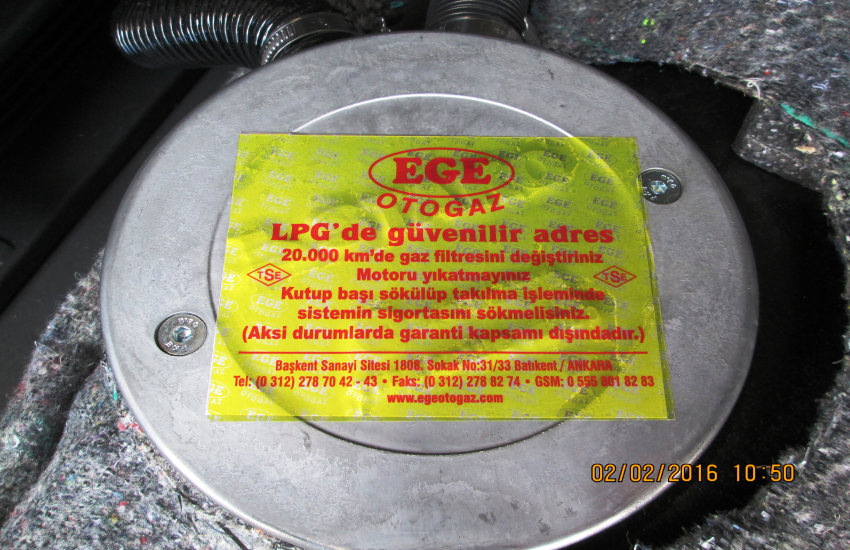 Audi A3  Prins LPG montajı